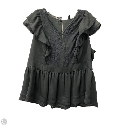Top Short Sleeve By Torrid In Black, Size: 2x
