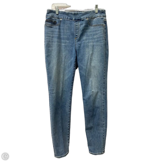 Jeans Jeggings By Chicos In Blue, Size: 8