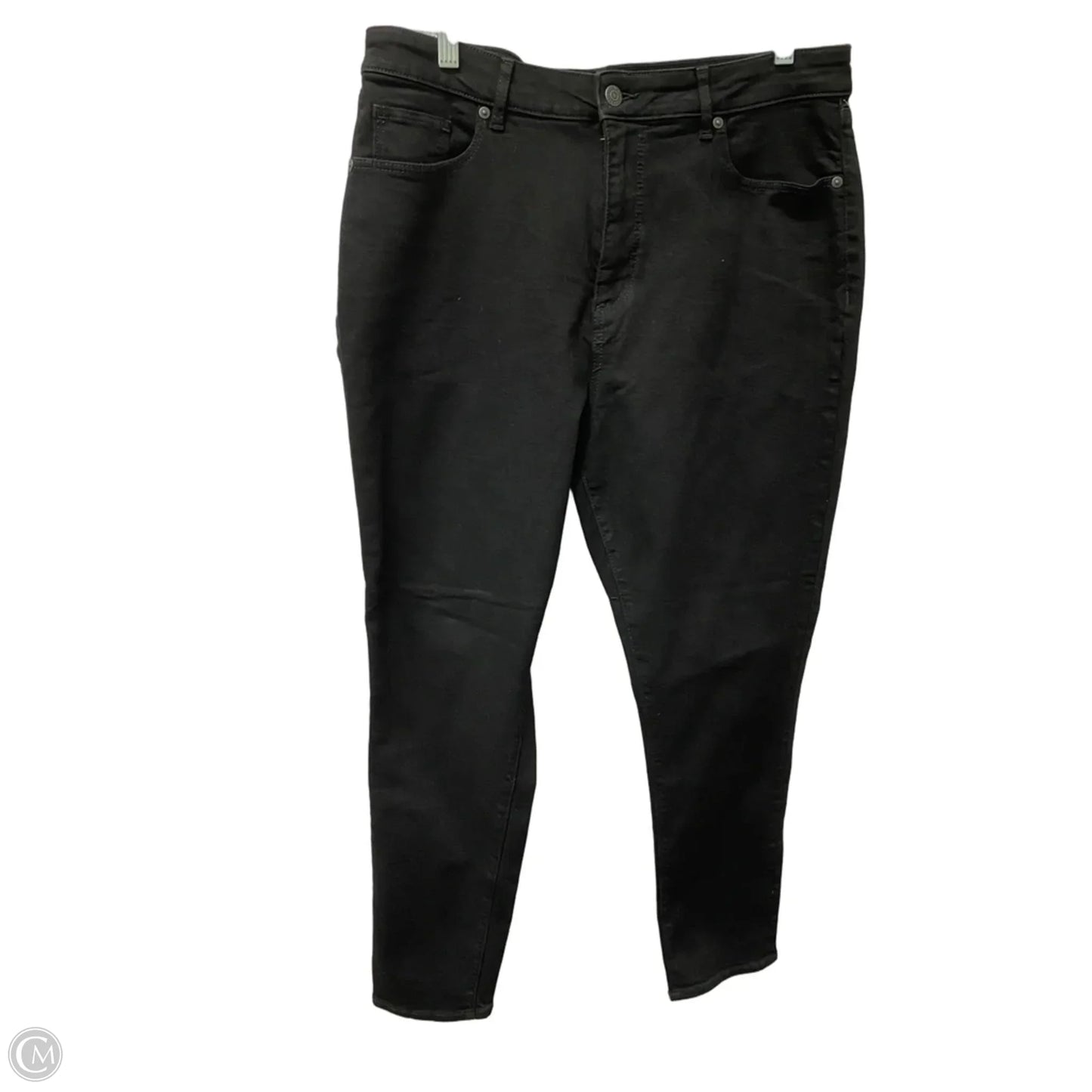 Jeans Straight By Loft In Black, Size: 14