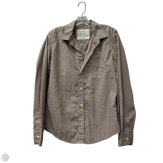 Top Long Sleeve By Frank And Eileen In Red, Size: M