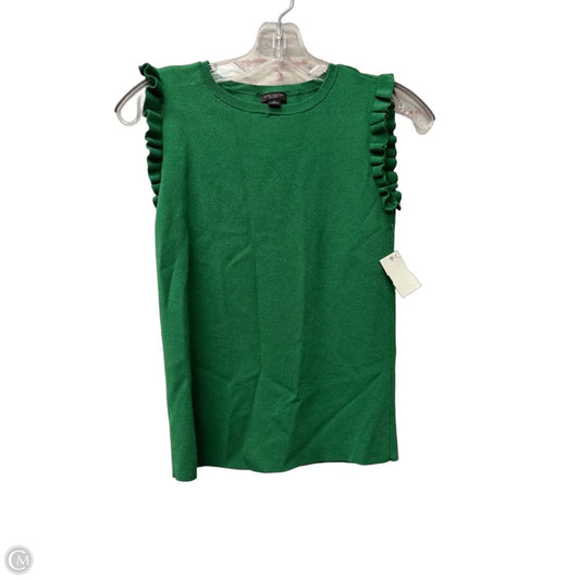 Top Short Sleeve By Ann Taylor In Green, Size: Xs