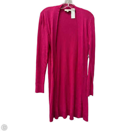 Cardigan By Loft In Pink, Size: S