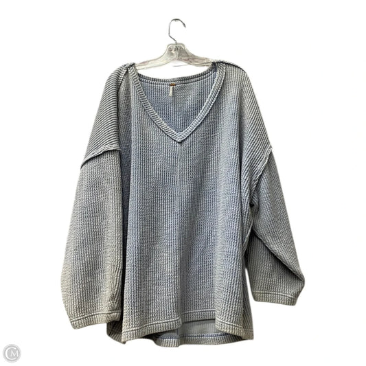 Sweater By Free People In Blue, Size: M