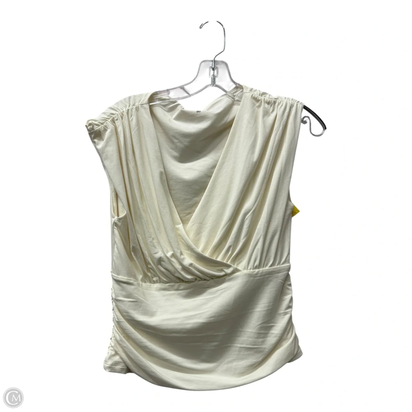 Top Sleeveless By Abercrombie And Fitch In White, Size: M