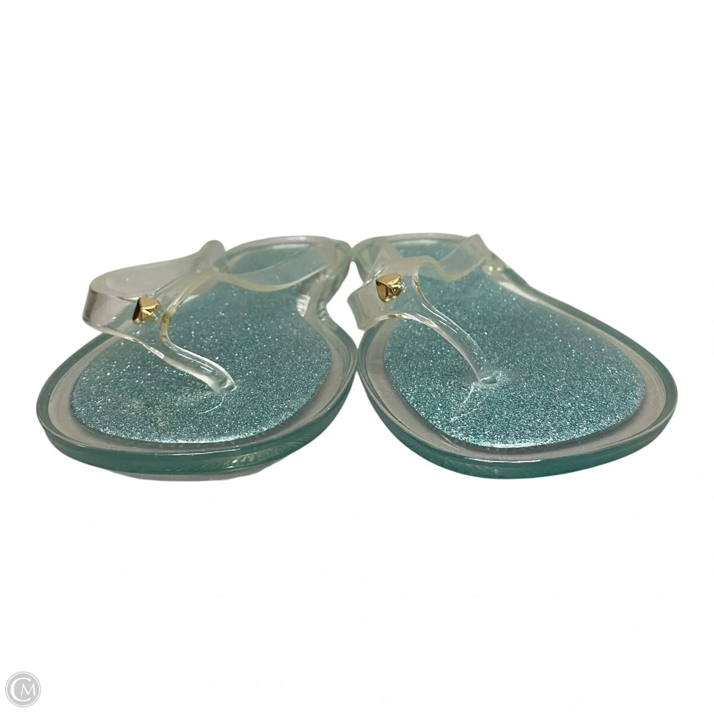 Sandals Designer By Kate Spade In Blue, Size: 10