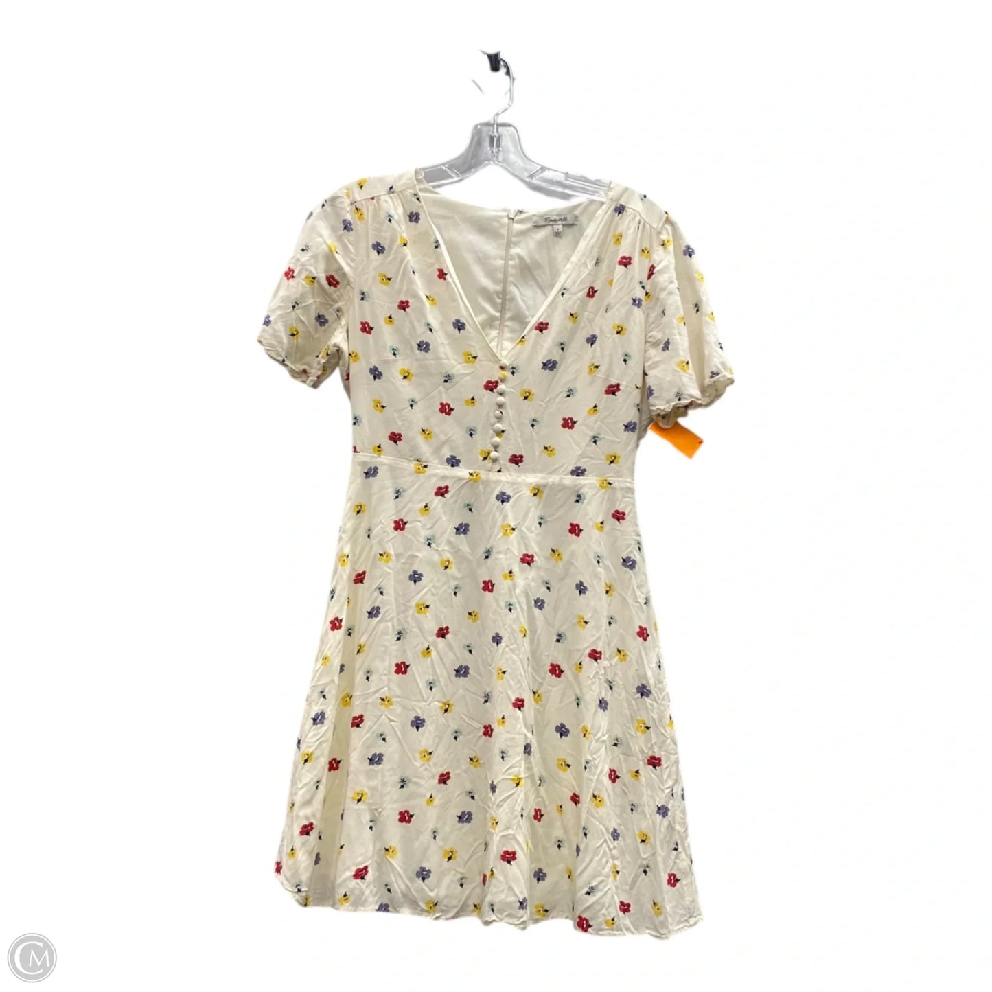 Dress Casual Short By Madewell In Cream, Size: Xs