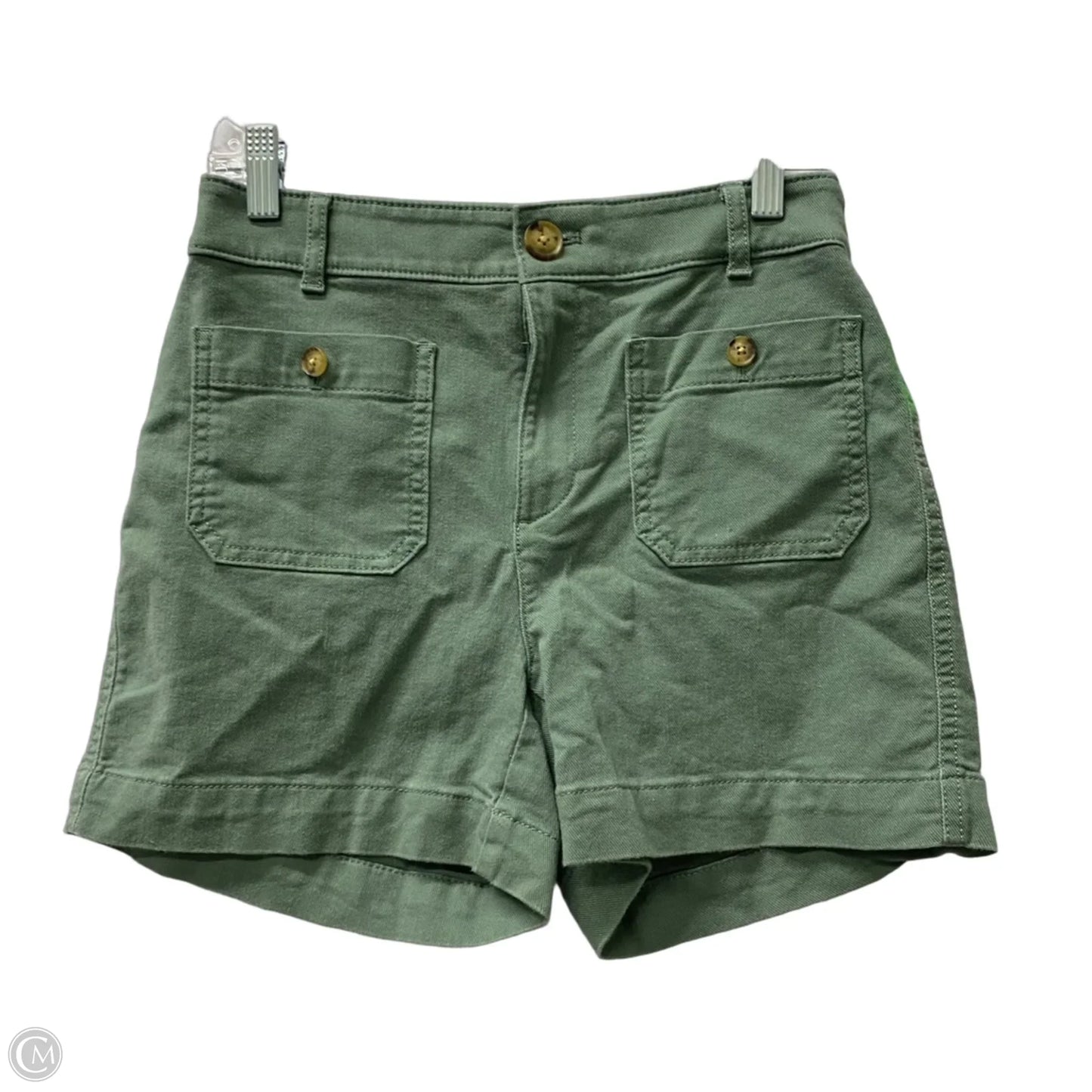 Shorts By Loft In Green, Size: 0