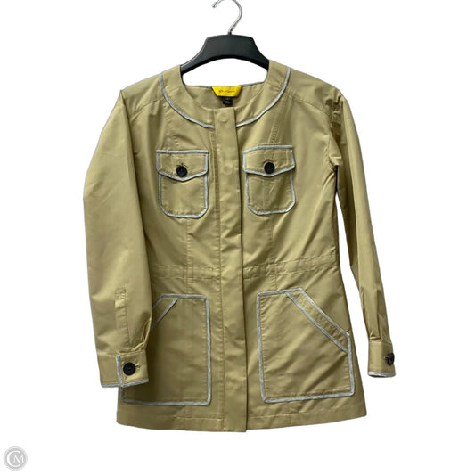 Jacket Luxury Designer By St John Collection In Tan, Size: S
