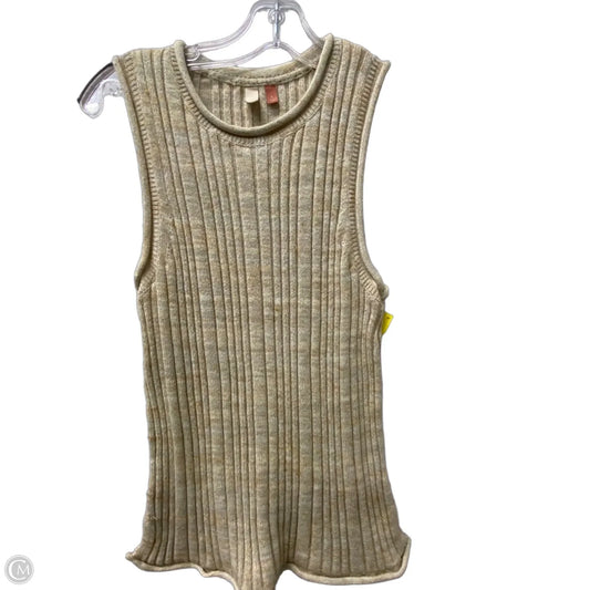 Top Sleeveless By Pilcro In Tan, Size: S