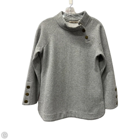 Sweater By Soft Surroundings In Grey, Size: S