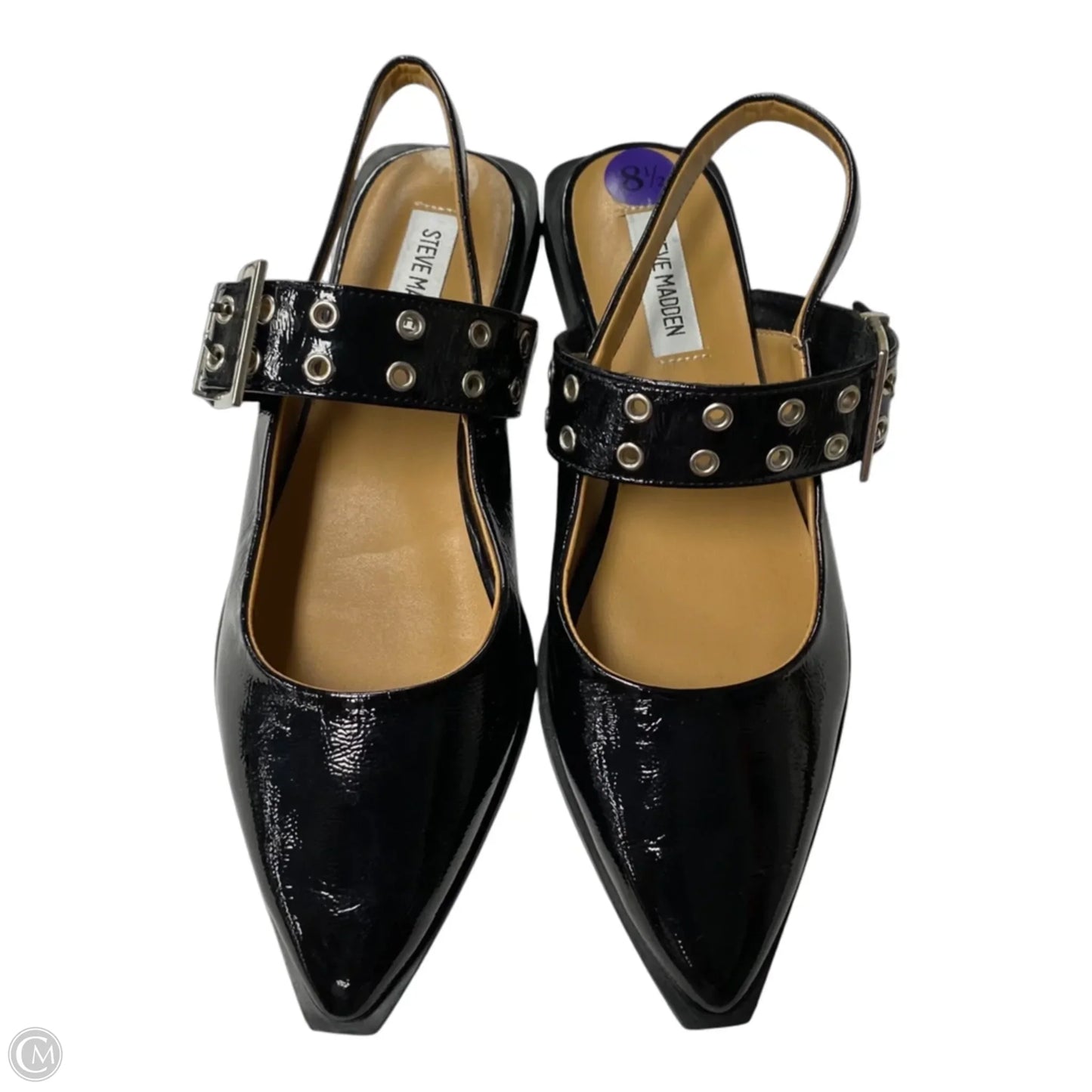 Shoes Flats By Steve Madden In Black, Size: 8.5