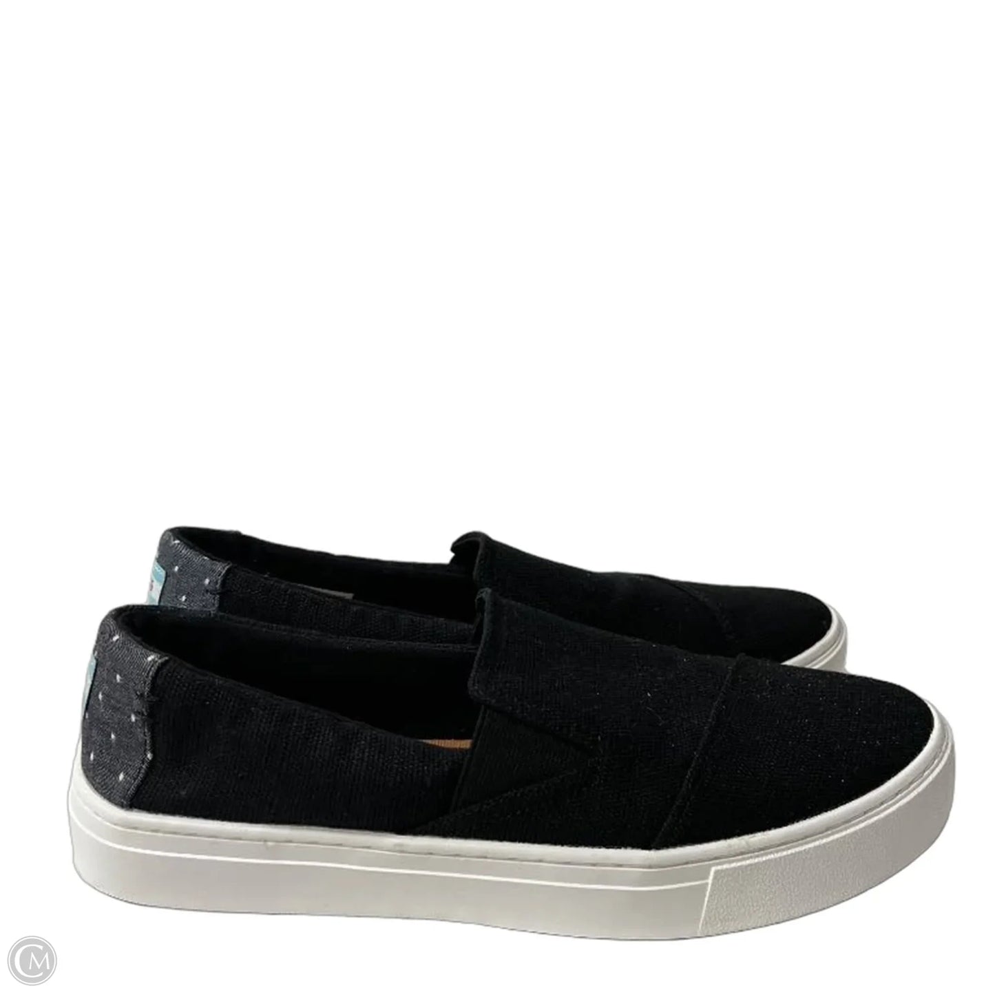 Shoes Sneakers By Toms In Black, Size: 10