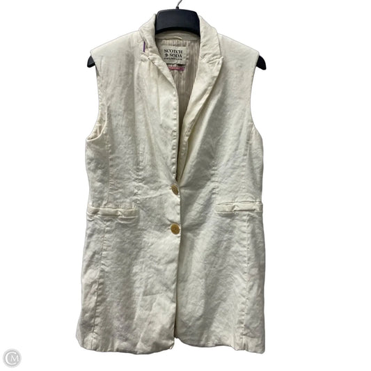 Vest Other By Scotch & Soda In Cream, Size: Xl