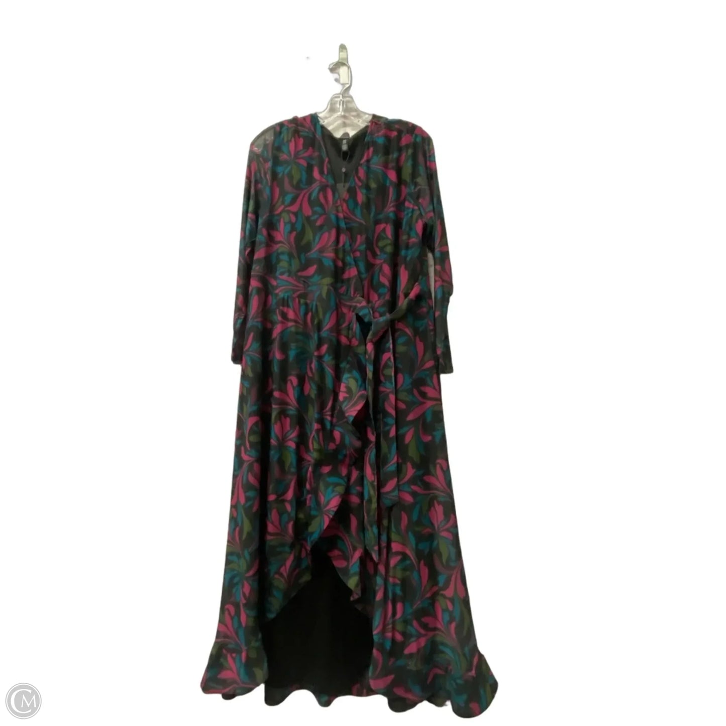 Dress Party Midi By Christian Siriano In Black, Size: Xlp
