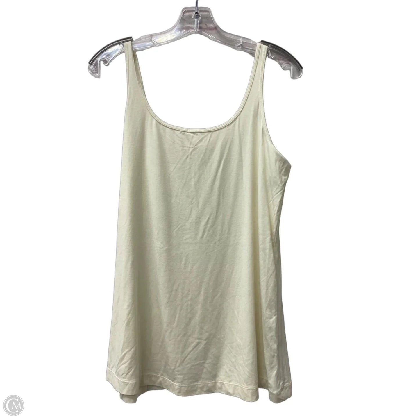 Top Sleeveless By 14th And Union In Cream, Size: 1x