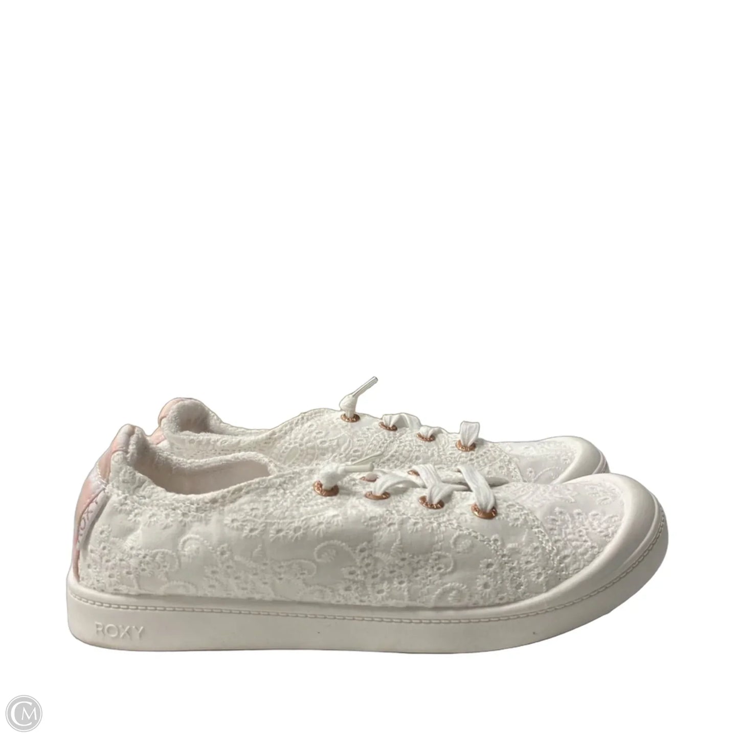 Shoes Sneakers By Roxy In White, Size: 8
