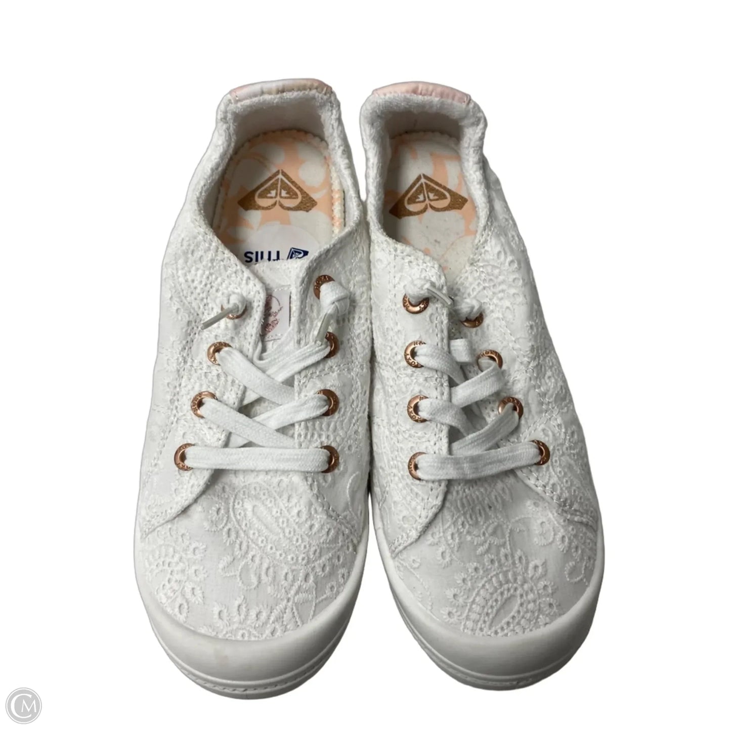 Shoes Sneakers By Roxy In White, Size: 8
