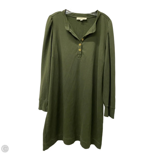 Dress Casual Short By Loft In Green, Size: Xl