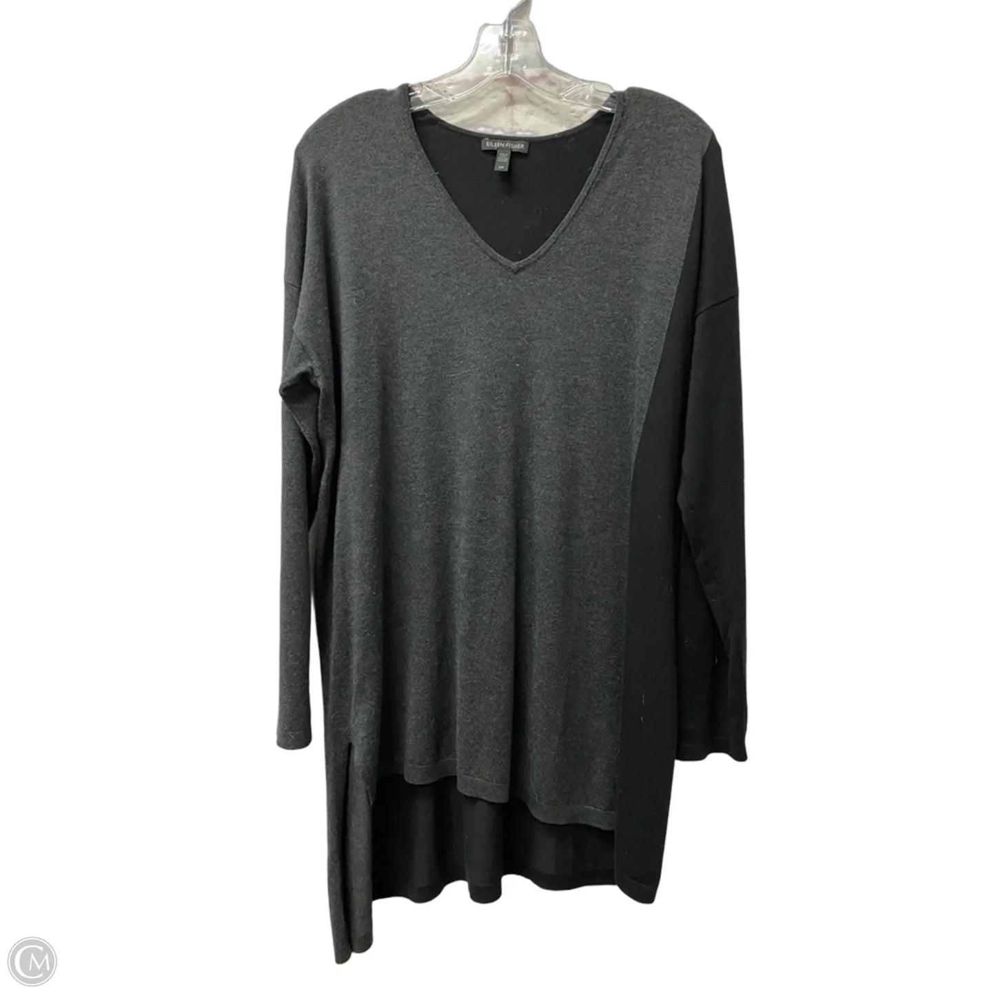 Top Long Sleeve By Eileen Fisher In Black, Size: Sp