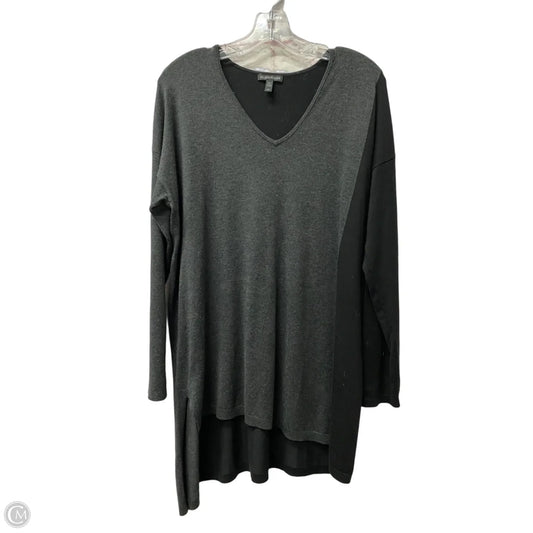Top Long Sleeve By Eileen Fisher In Black, Size: Sp