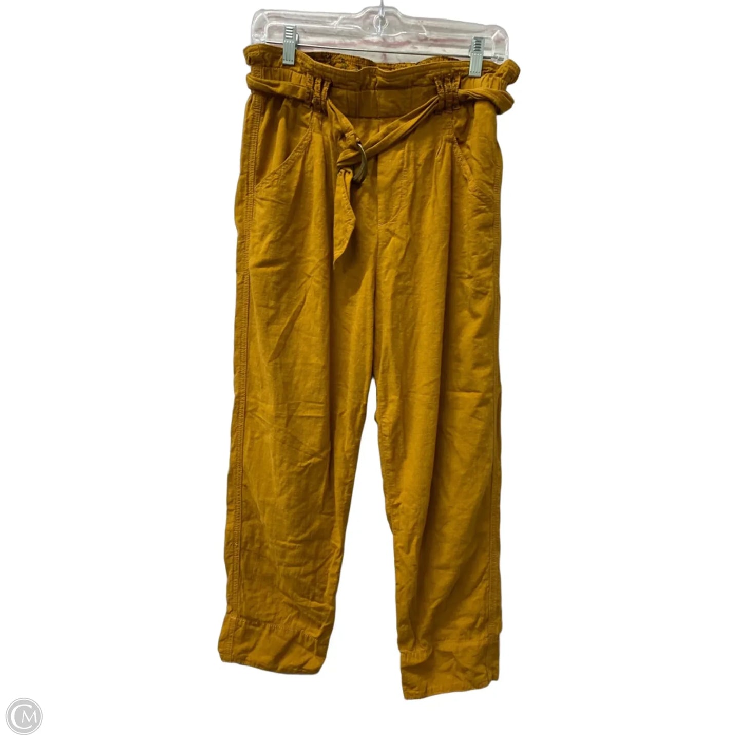 Pants Linen By Anthropologie In Brown, Size: Xs