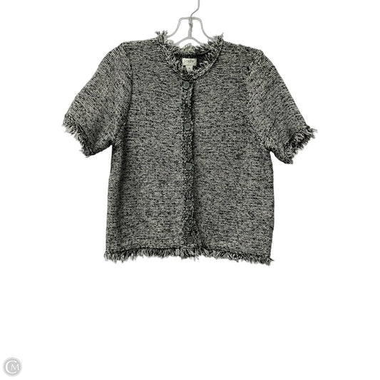 Sweater Short Sleeve By J. Crew In Black, Size: S