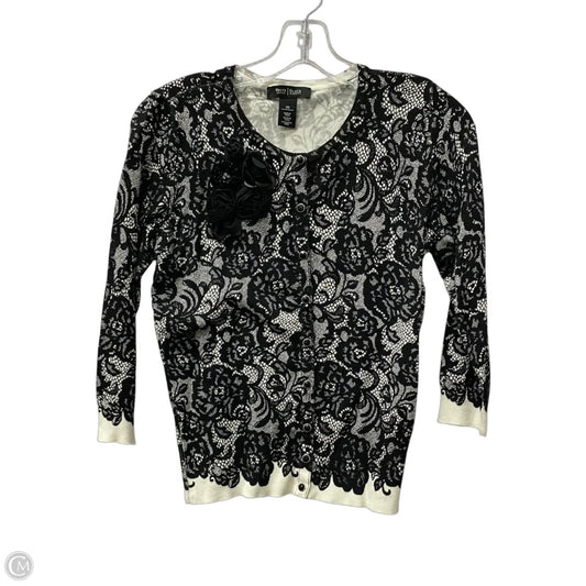 Sweater Cardigan By White House Black Market In Black, Size: Xs