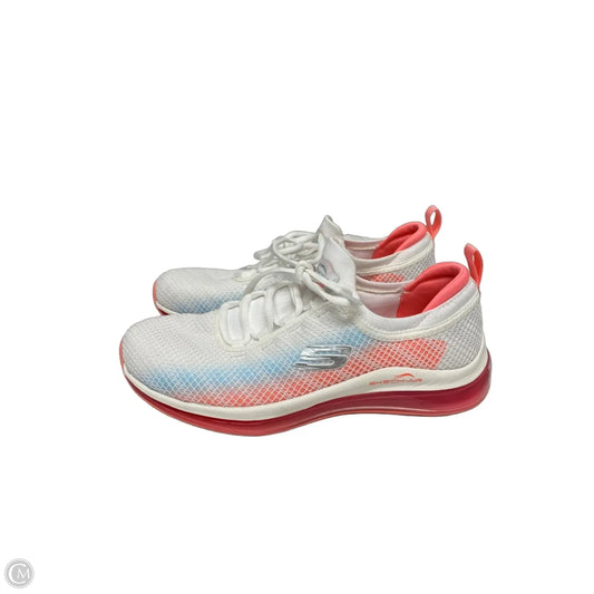 Shoes Athletic By Skechers In White, Size: 7.5