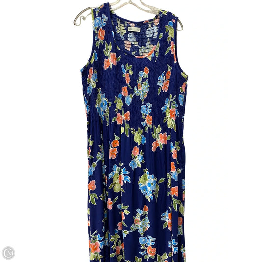 Dress Casual Short By Croft And Barrow In Blue, Size: 0x