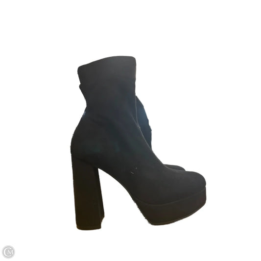 Boots Ankle Heels By Madden Girl In Black, Size: 7.5