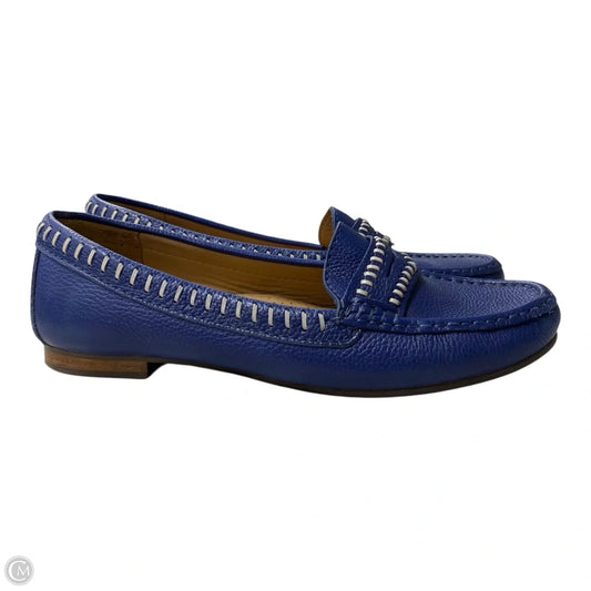 Shoes Flats By driver club In Blue, Size: 9.5