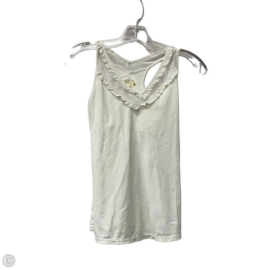 Tank Top Designer By Lilly Pulitzer In White, Size: Xxs