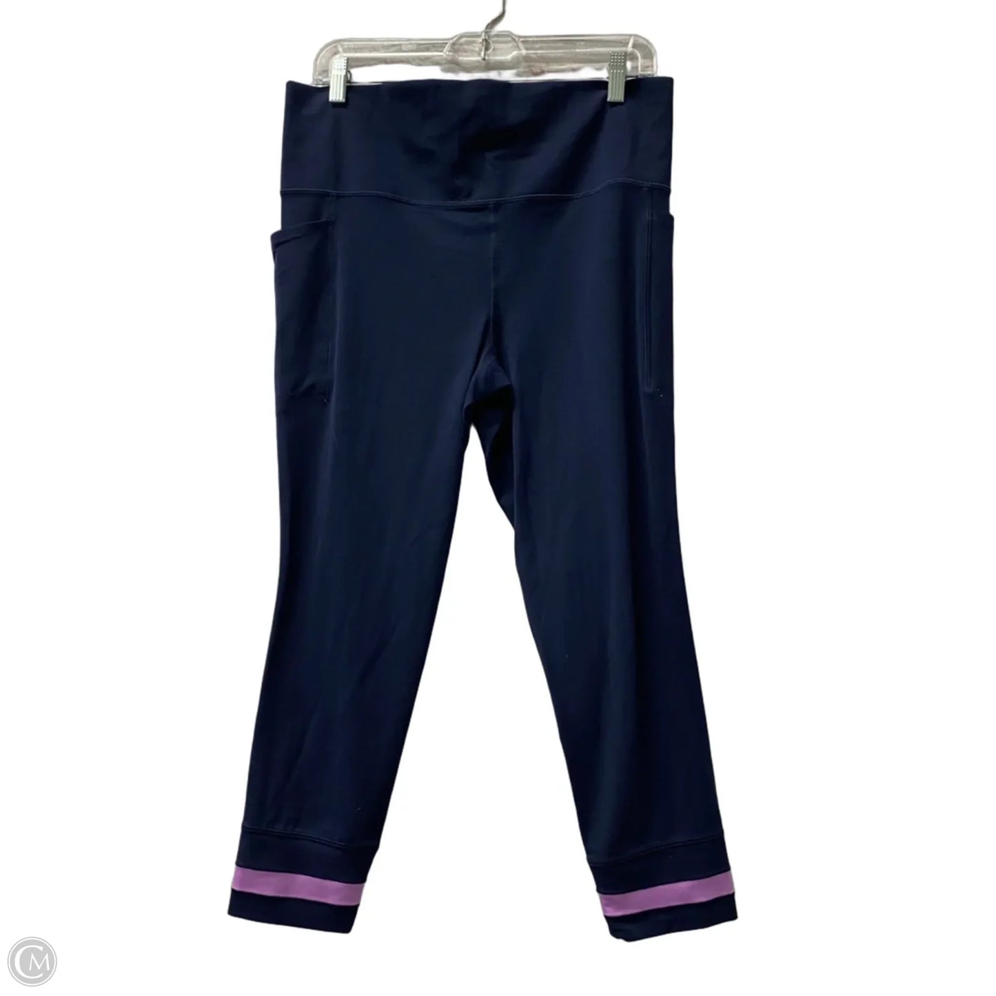 Athletic Capris By Athleta In Blue, Size: Xl