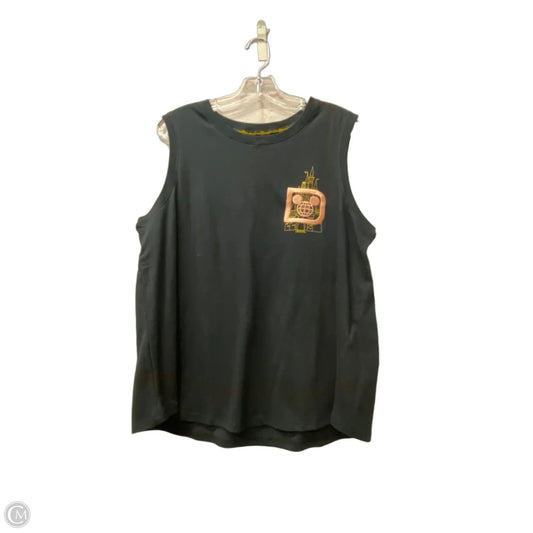 Top Sleeveless By Disney In Black, Size: Xl