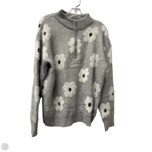 Sweater By Cmc In Grey, Size: L