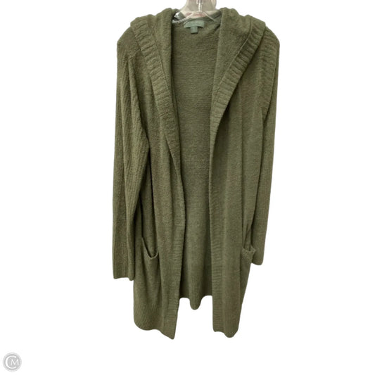 Sweater Cardigan By Barefoot Dreams In Green, Size: Xl