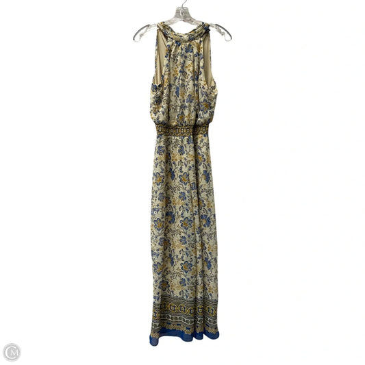 Jumpsuit By 1.state In Blue & Yellow, Size: S
