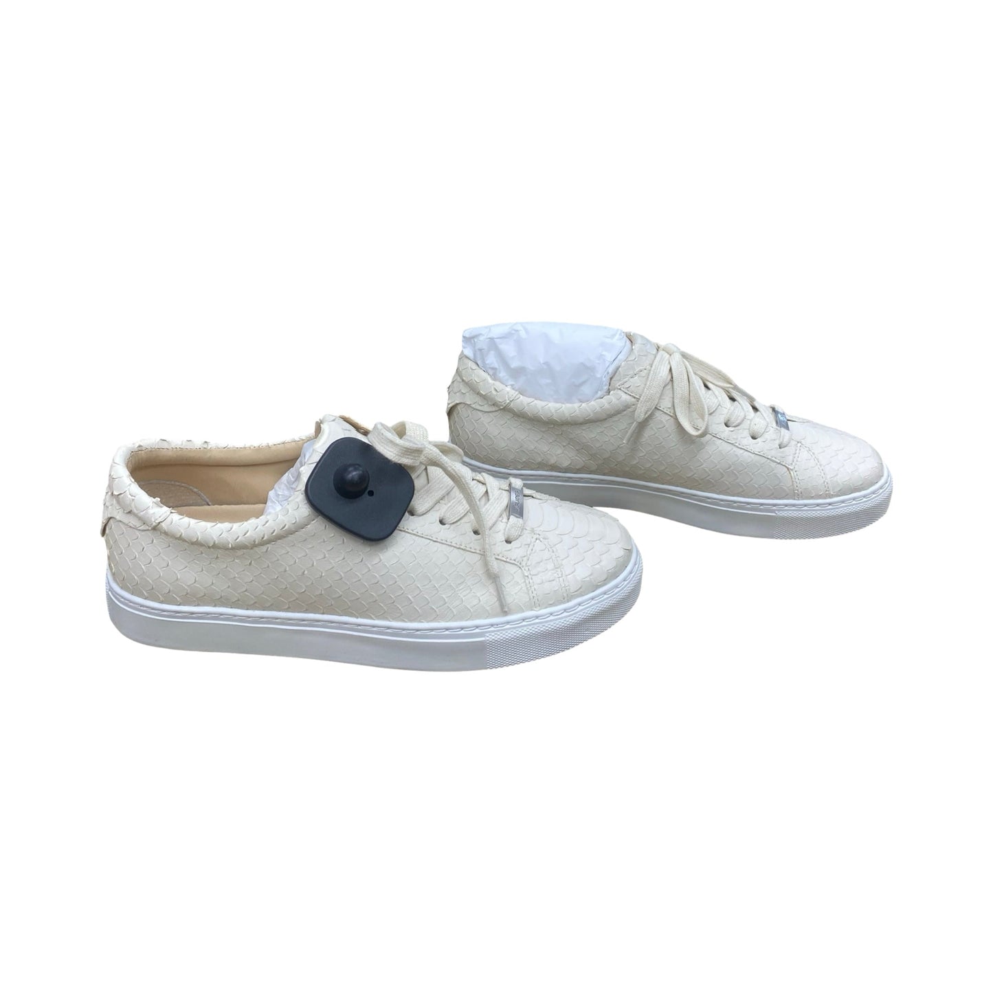 Shoes Sneakers By J Slides In Cream, Size:8.5