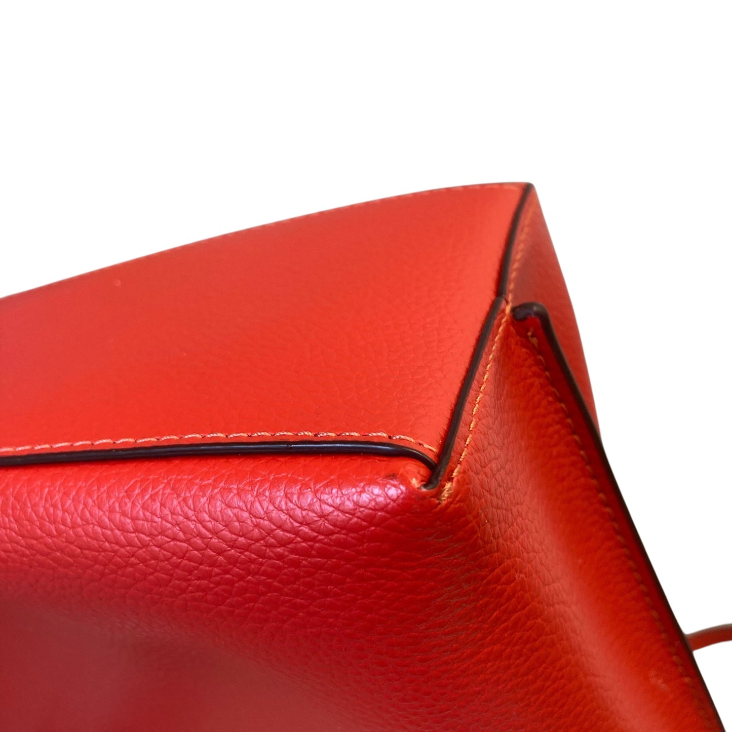 Handbag Designer By Coach In Orange, Size:Small