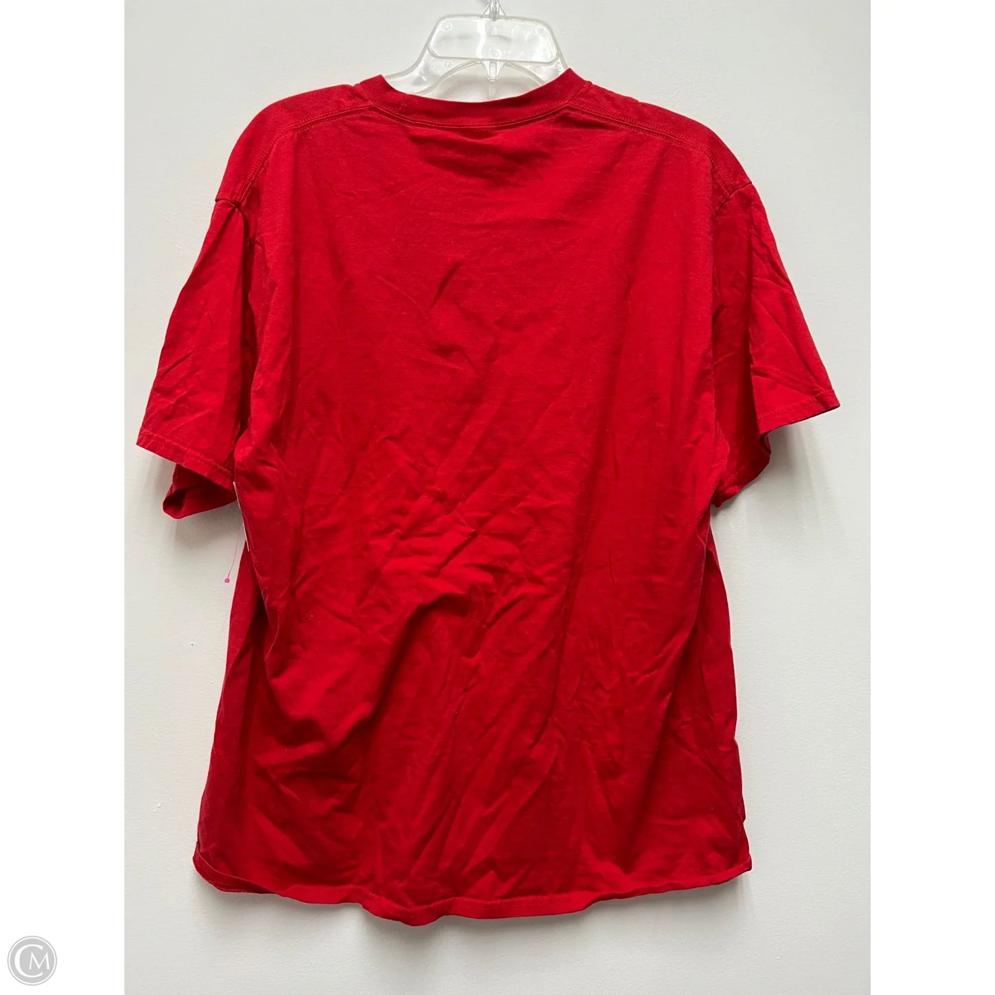 Top Short Sleeve By Clothes Mentor In Red, Size: Xxl