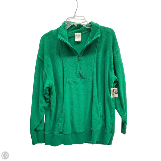 Sweatshirt Collar By Offline In Green, Size: M