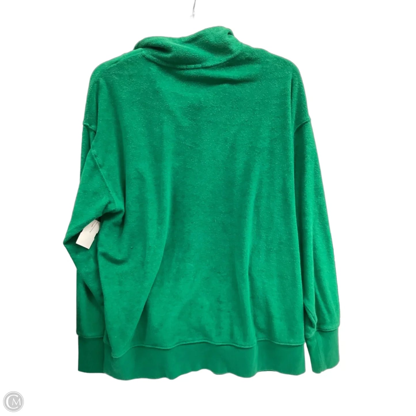 Sweatshirt Collar By Offline In Green, Size: M