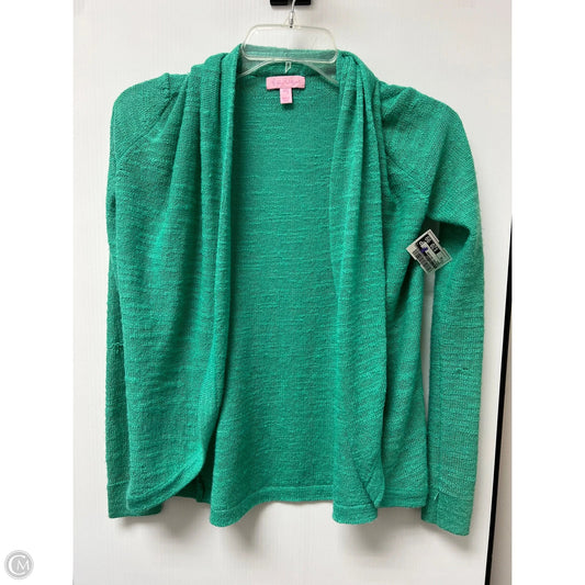 Cardigan Designer By Lilly Pulitzer In Green, Size: Xs