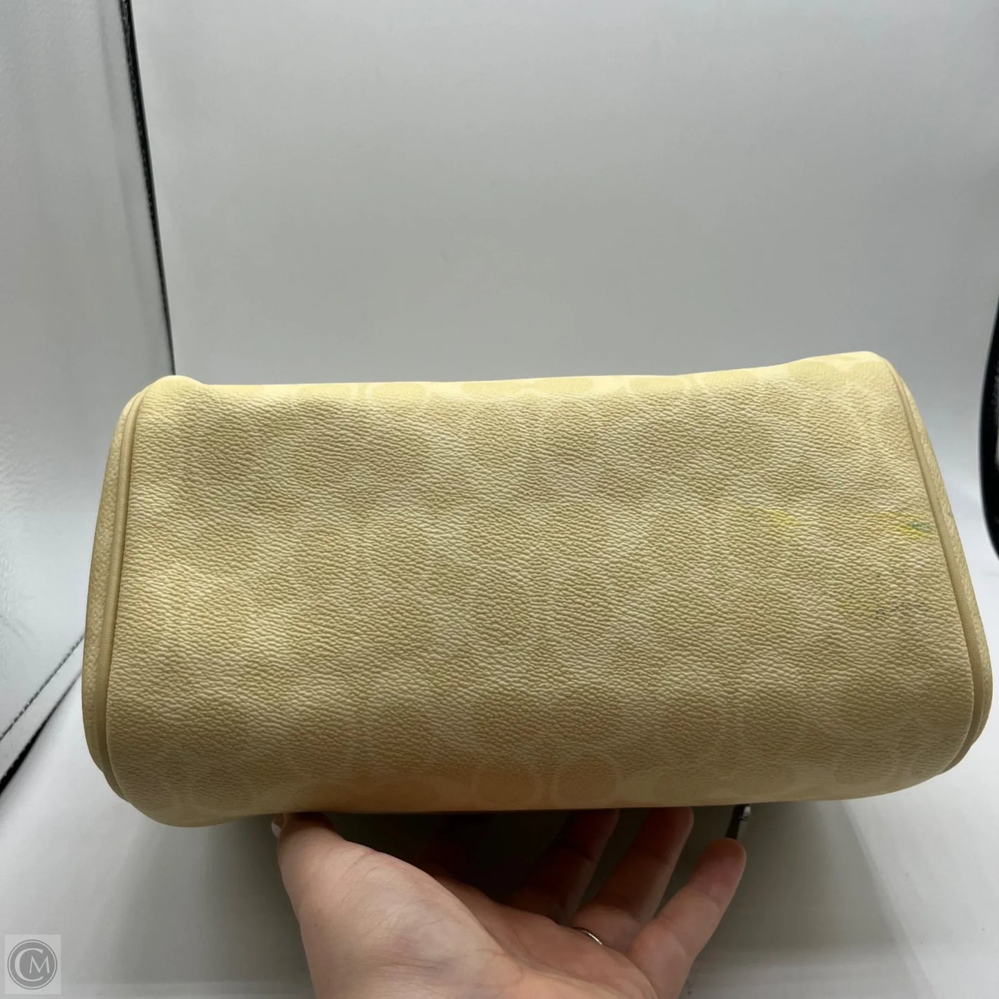 HANDBAG DESIGNER by COACH in YELLOW, Size: Small