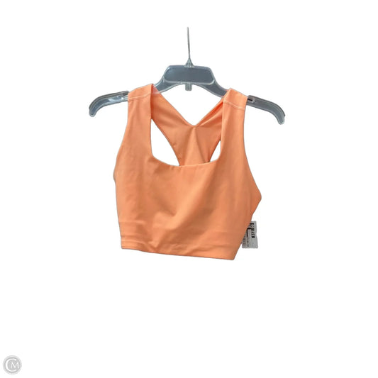 Athletic Bra By Free People In Orange, Size: M