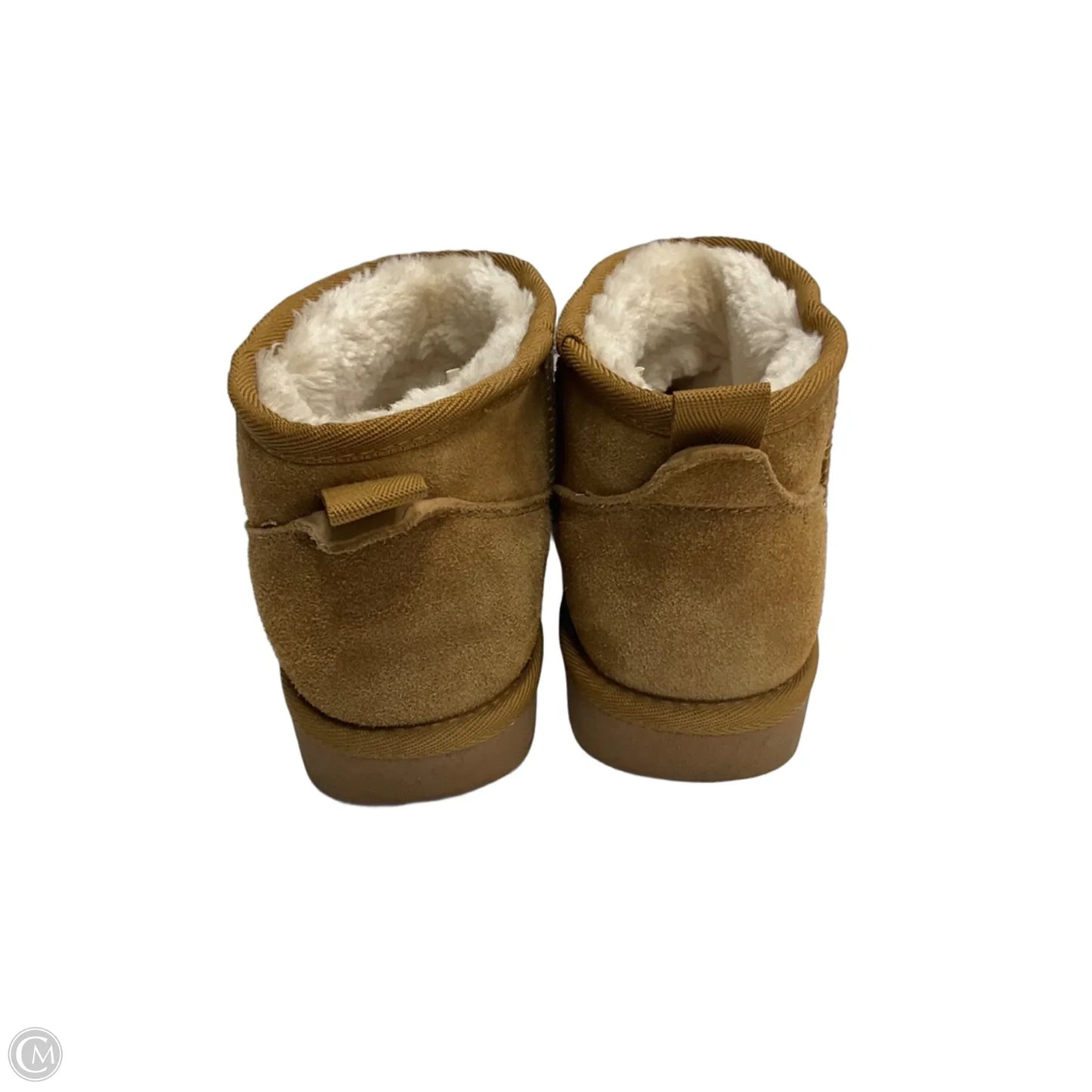 Boots Ankle Flats By Cushionaire In Brown, Size: 7.5