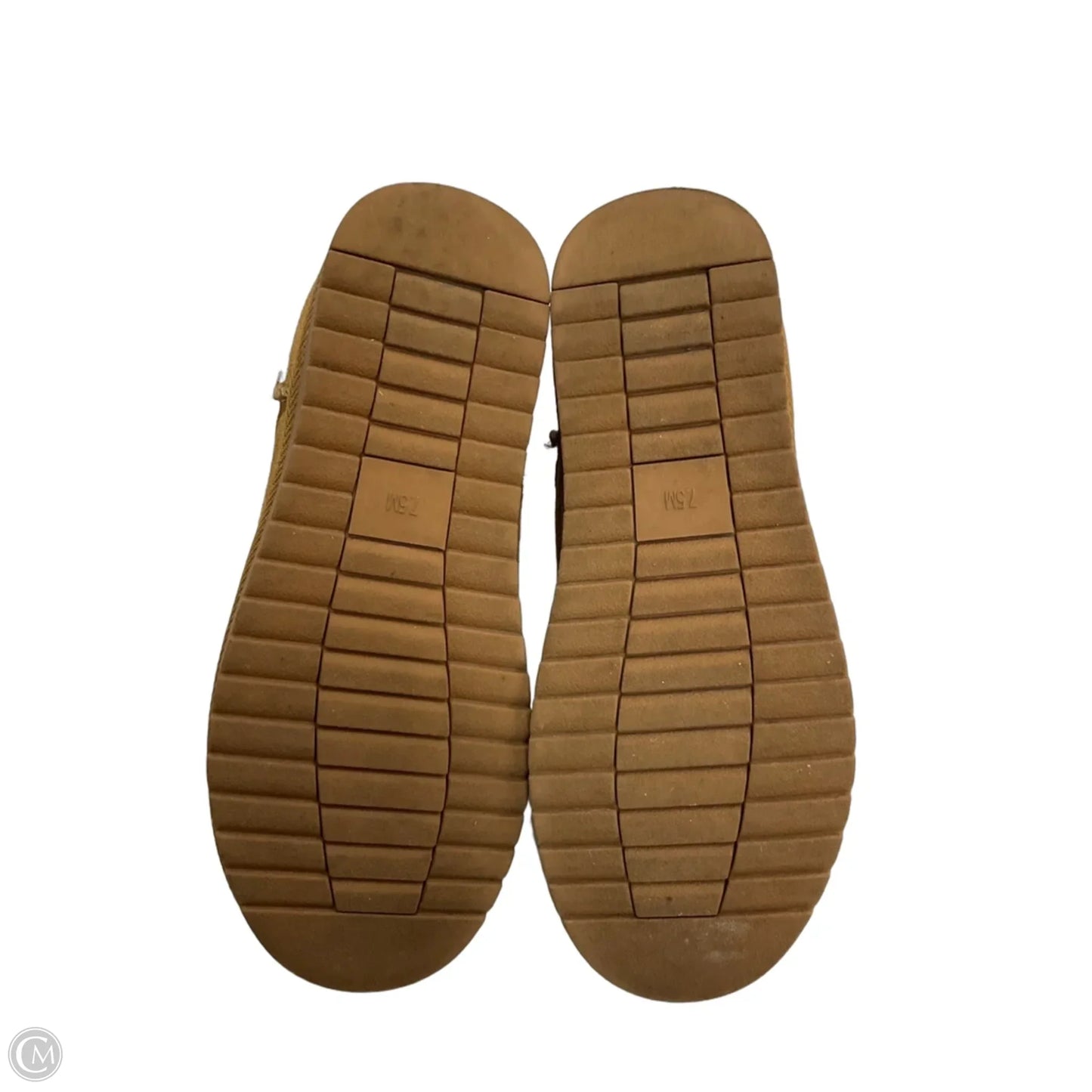 Boots Ankle Flats By Cushionaire In Brown, Size: 7.5