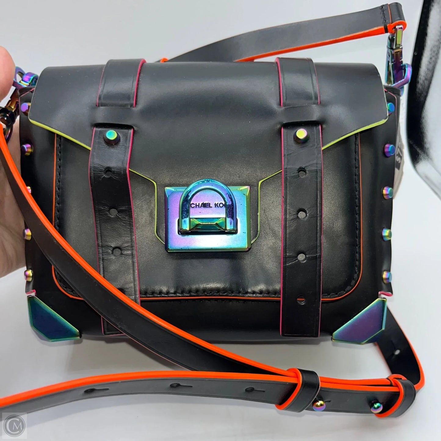 Crossbody Designer By Michael Kors, Size: Medium