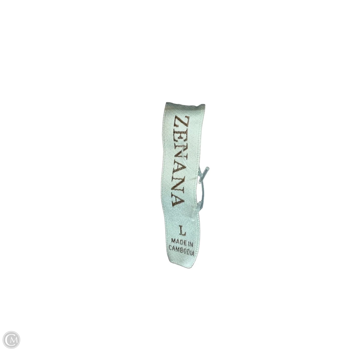 Pants Wide Leg By Zenana In Grey, Size: L