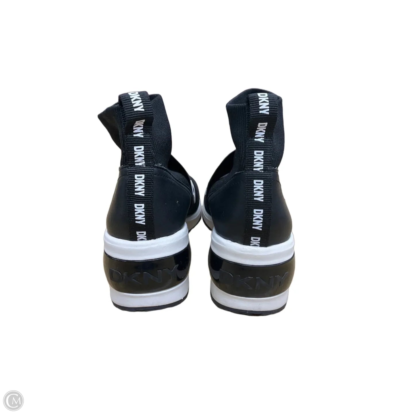 Shoes Sneakers By Dkny In Black, Size: 9